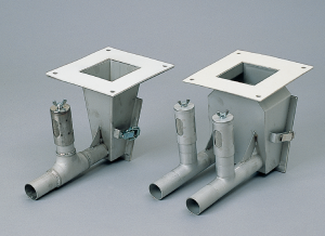 Product photo of hose connection type suction box "KKB"